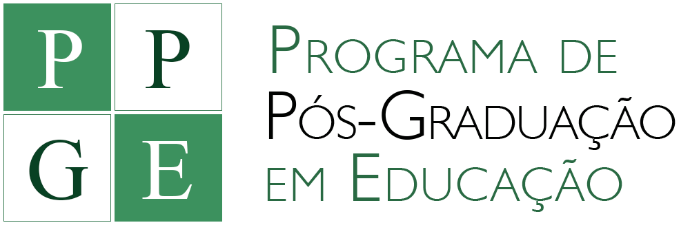 Programa de Pós Graduação em Educação Programa de Pós Graduação em Educação